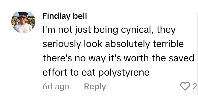 TikTok comment